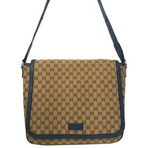 GUCCI GG Canvas Diaper Bag Shoulder